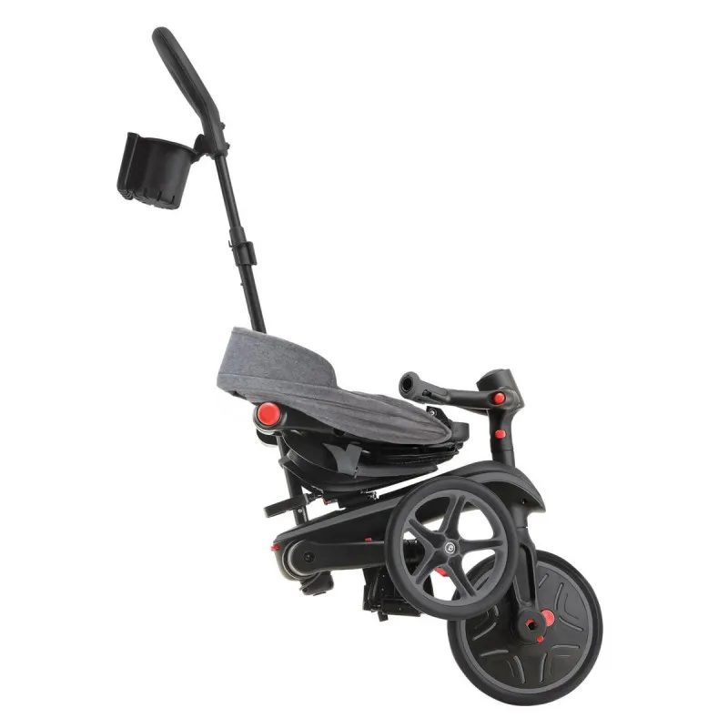 GLOBBER SKLOPIVI TRICIKL EXP 4U1 FOLD.BK GREY VEGB0000732-120