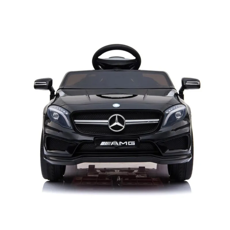 CHIPOLINO AUTO NA AKUMULATOR MERCEDES BENZ GLA45 AMG BLACK EVA WHEELS, LEATHER ELKMBGLA21B 