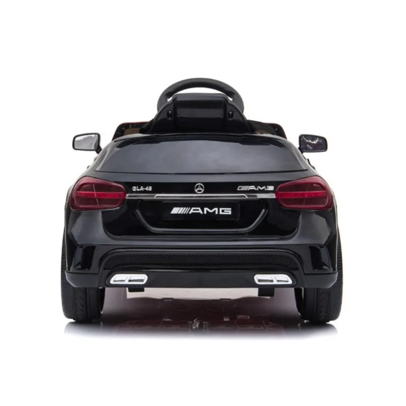 CHIPOLINO AUTO NA AKUMULATOR MERCEDES BENZ GLA45 AMG BLACK EVA WHEELS, LEATHER ELKMBGLA21B 