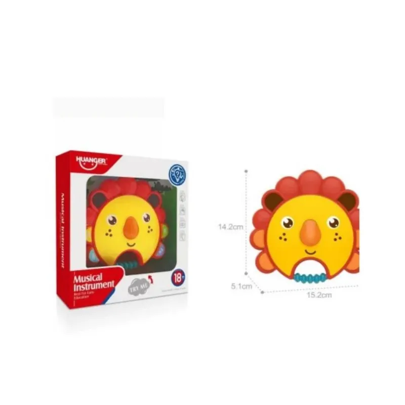 CLEMMY BBO TOYS IGRACKA MUZICKI INSTRUMENT LION HE0534