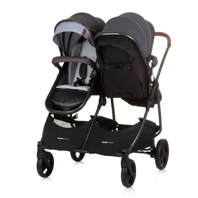 CHIPOLINO KOLICA DUO SMART SILVER GREY KBDS02402SG