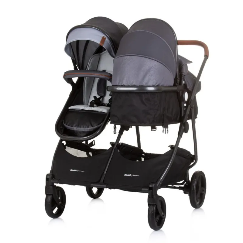 CHIPOLINO KOLICA DUO SMART SILVER GREY KBDS02402SG