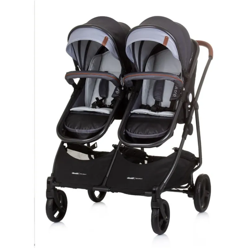 CHIPOLINO KOLICA DUO SMART SILVER GREY KBDS02402SG