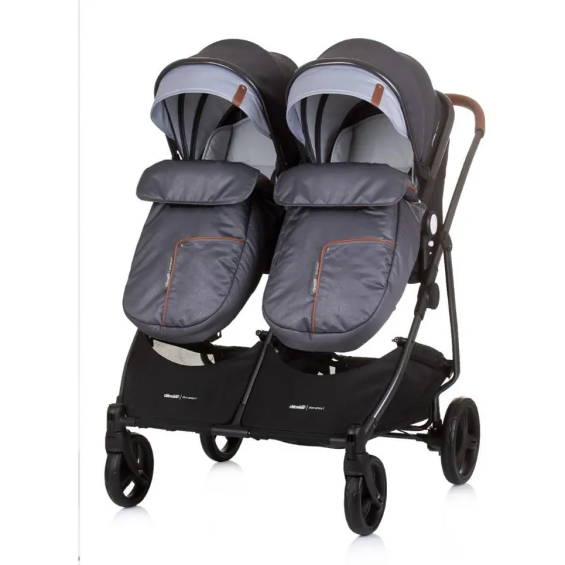 CHIPOLINO KOLICA DUO SMART SILVER GREY KBDS02402SG