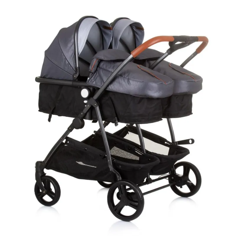 CHIPOLINO KOLICA DUO SMART SILVER GREY KBDS02402SG