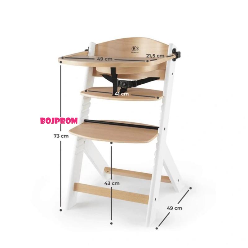KINDERKRAFT HRANILICA ENOCK+UMETAK WHITE 37733 