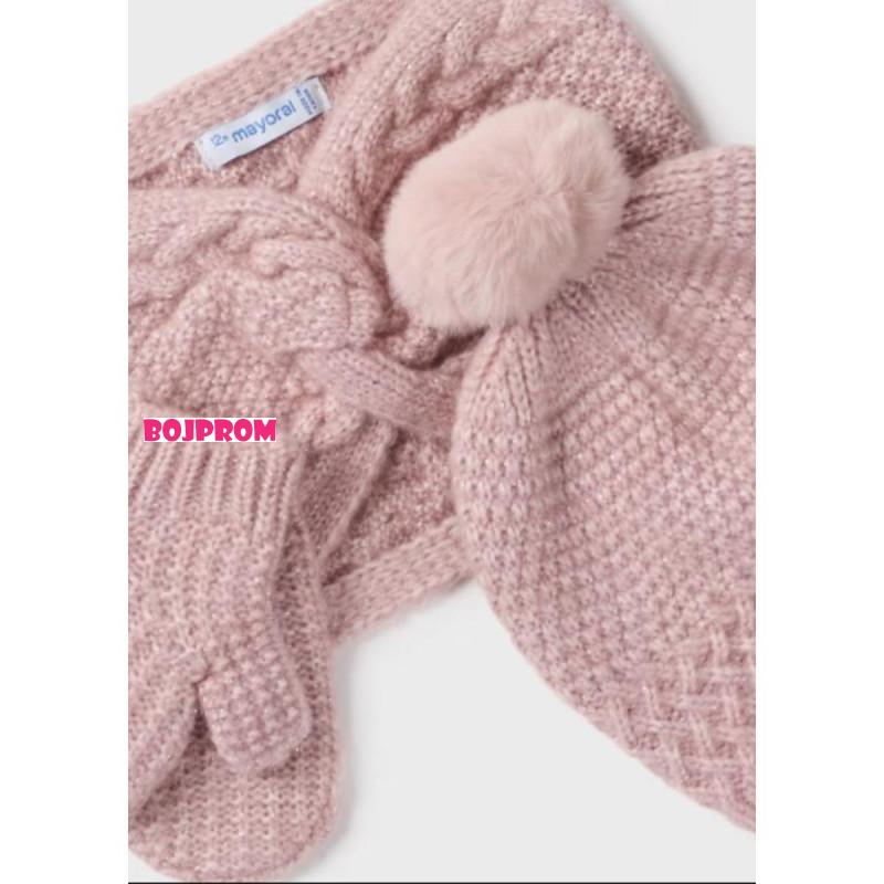 MAYORAL SET KAPA, SAL I RUKAVICE 10769 041 36 