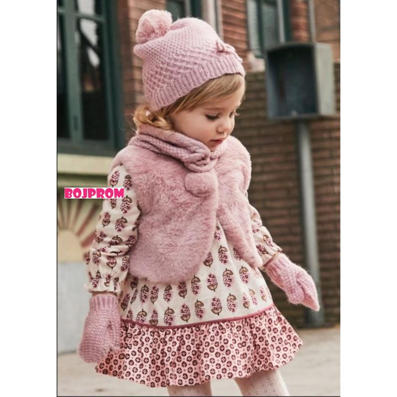 MAYORAL SET KAPA, SAL I RUKAVICE 10769 041 36 
