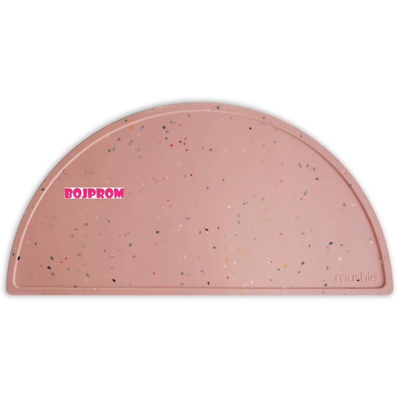 MUSHIE SILIKONSKI PODMETAC PINK CONFETTI 2370249 