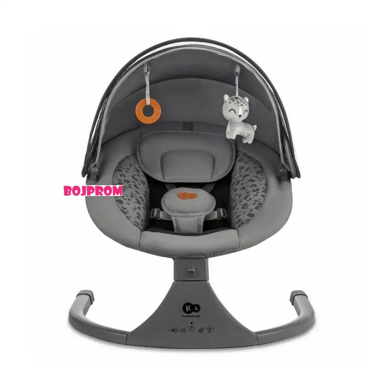 KINDERKRAFT NJANJALICA LUMI 2 DARK GREY 43213 