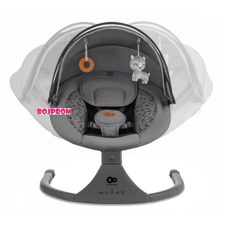 KINDERKRAFT NJANJALICA LUMI 2 DARK GREY 43213 