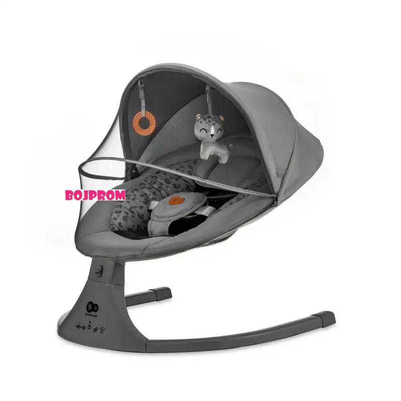 KINDERKRAFT NJANJALICA LUMI 2 DARK GREY 43213 