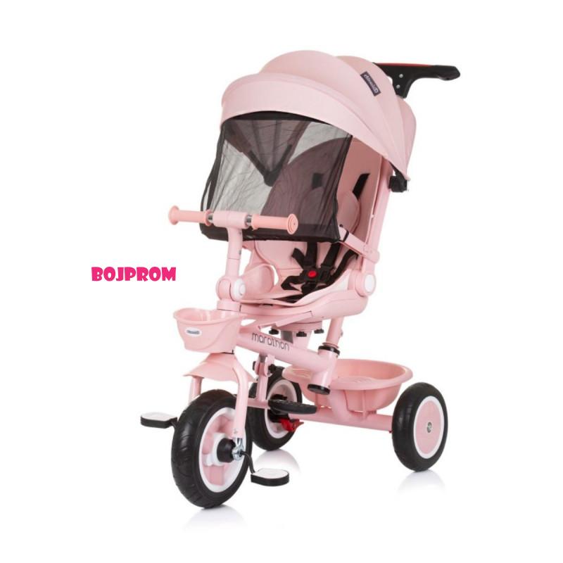CHIPOLINO TRICIKL MARATHON FLAMINGO TRKMRT02407FL 