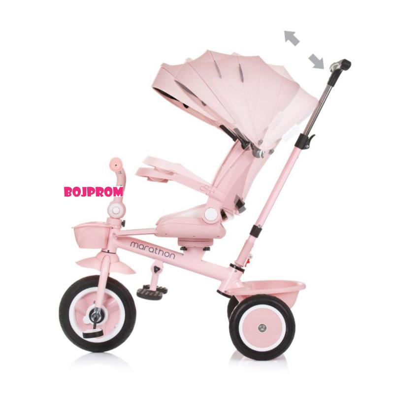 CHIPOLINO TRICIKL MARATHON FLAMINGO TRKMRT02407FL 