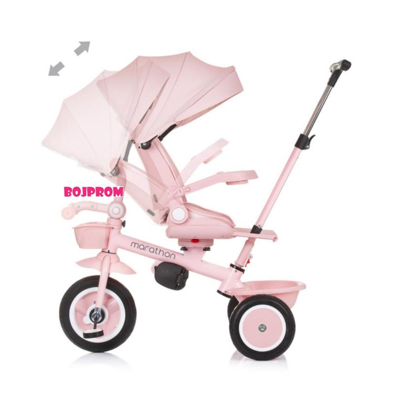 CHIPOLINO TRICIKL MARATHON FLAMINGO TRKMRT02407FL 