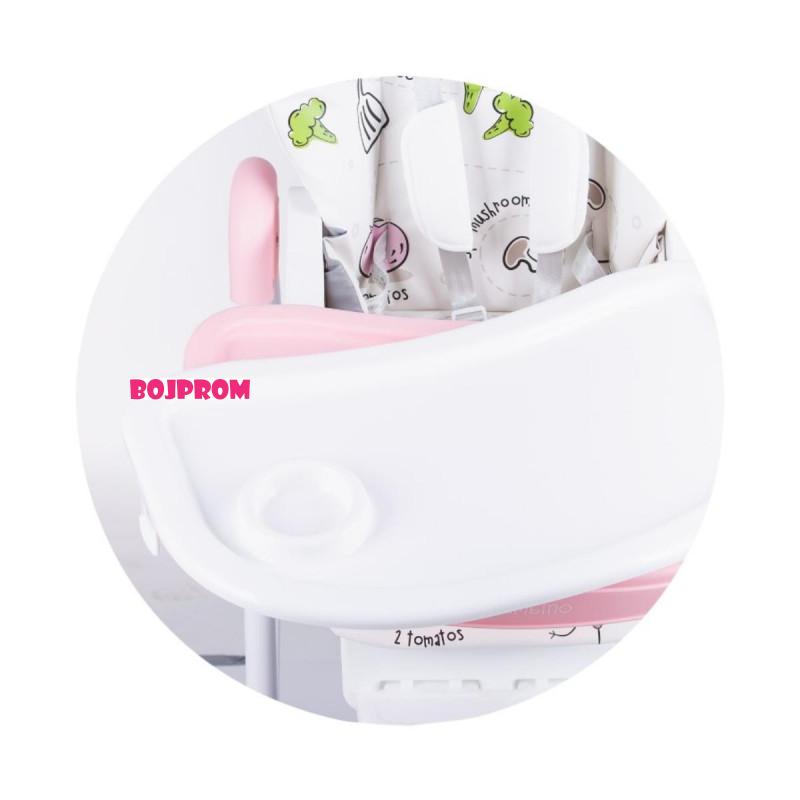 CHIPOLINO STOLICA ZA HRANJENJE BAMBINO ROSE WATER STHBM02306RW 