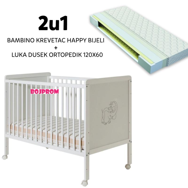 BAMBINO DJ.KREVET HAPPY I DUSEK ORTOPEDIK 