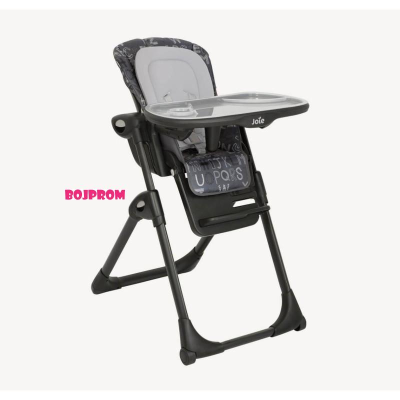 JOIE HRANILICA MIMZY RECLINE ABC CHAR COAL 49679 