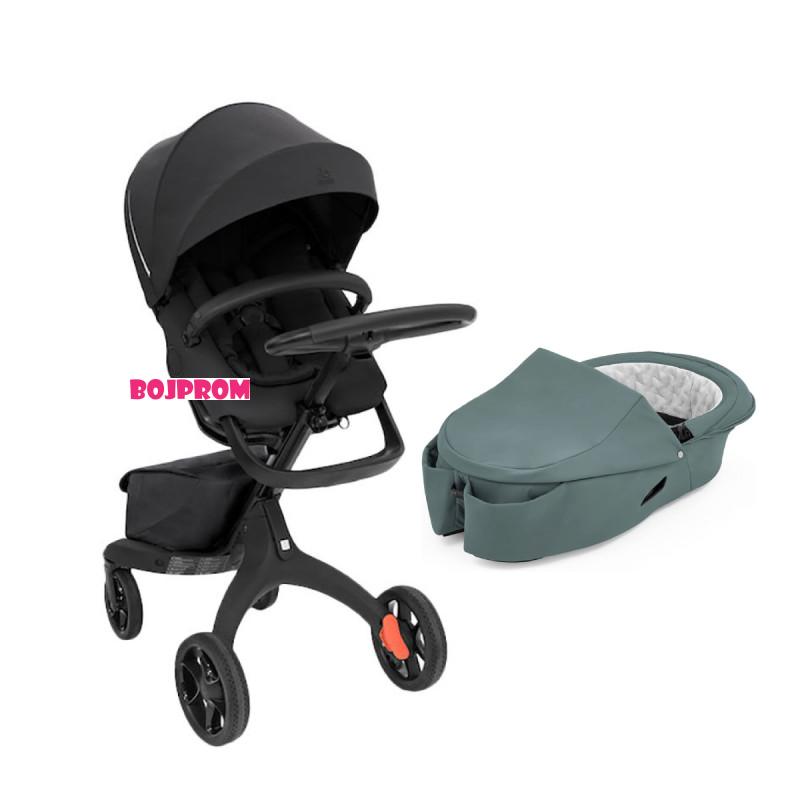 STOKKE XPLORY KOLICA 2U1 SA RAVNOM KORPOM COOL TEAL 