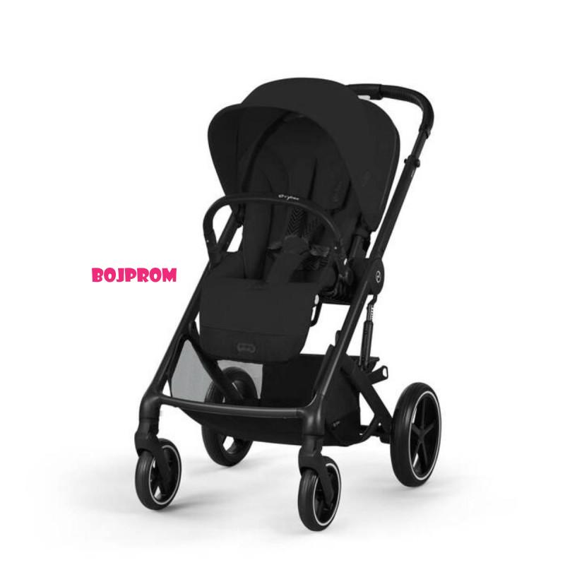 CYBEX KOLICA BALIOS 4U1 MOON BLACK (KOLICA,KORPA ,AUTOSJEDALICA CLOUD G I-SIZE, ADAPTERI) 
