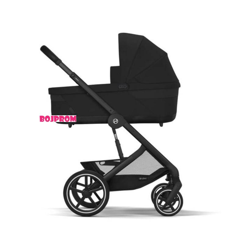 CYBEX KOLICA BALIOS 4U1 MOON BLACK (KOLICA,KORPA ,AUTOSJEDALICA CLOUD G I-SIZE, ADAPTERI) 