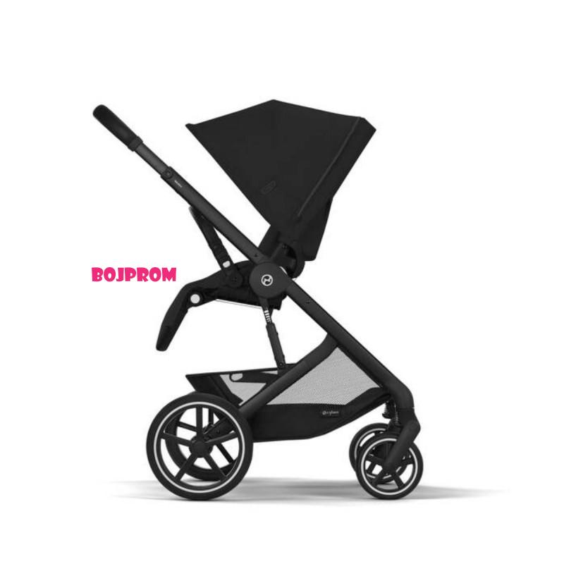 CYBEX KOLICA BALIOS 4U1 MOON BLACK (KOLICA,KORPA ,AUTOSJEDALICA CLOUD G I-SIZE, ADAPTERI) 