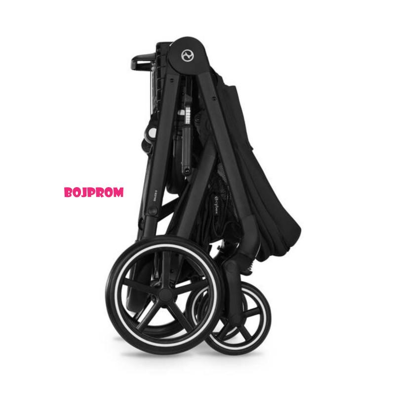 CYBEX KOLICA BALIOS 4U1 MOON BLACK (KOLICA,KORPA ,AUTOSJEDALICA CLOUD G I-SIZE, ADAPTERI) 