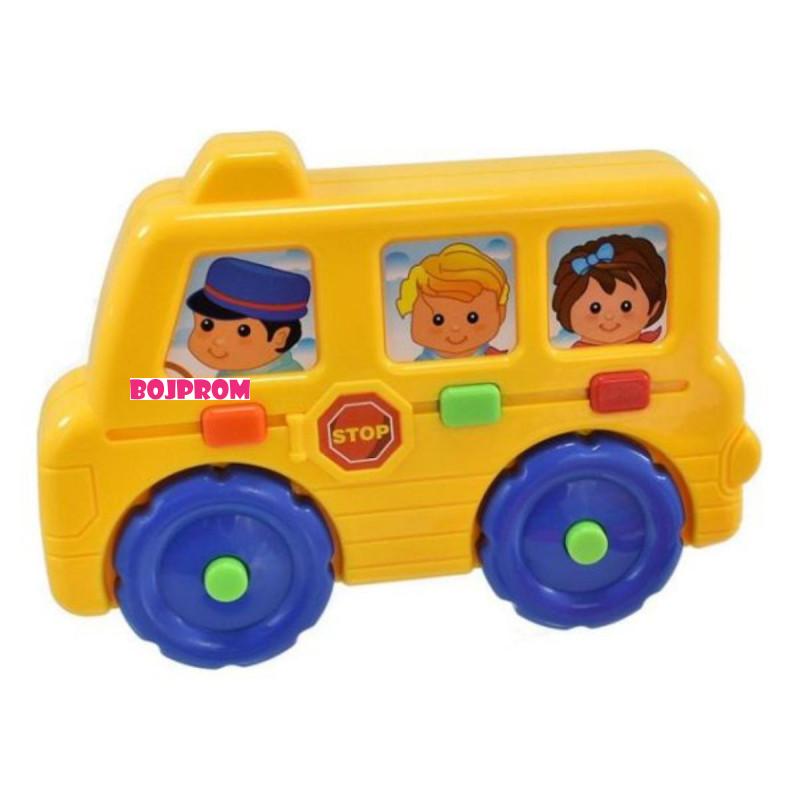 INFUNBEBE IGRACKA ZA BEBE AUTOBUS 6M+ LS013 