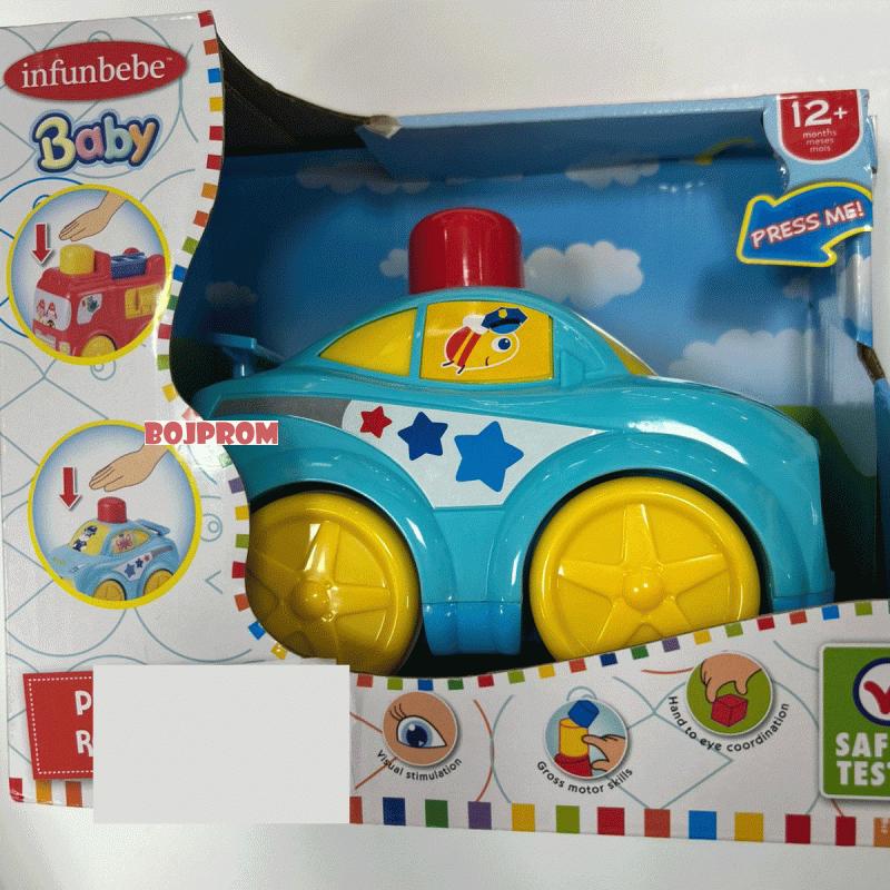 INFUNBEBE IGRACKA ZA BEBE AUTO POLICE CAR PL70025 