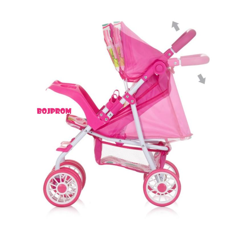 CHIPOLINO KOLICA ZA LUTKE DOLLY MULTICOLOR KZKDL02401MC 