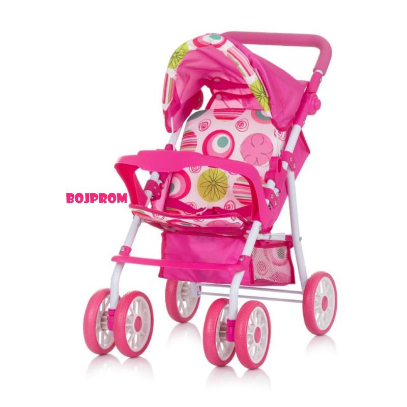CHIPOLINO KOLICA ZA LUTKE DOLLY MULTICOLOR KZKDL02401MC 