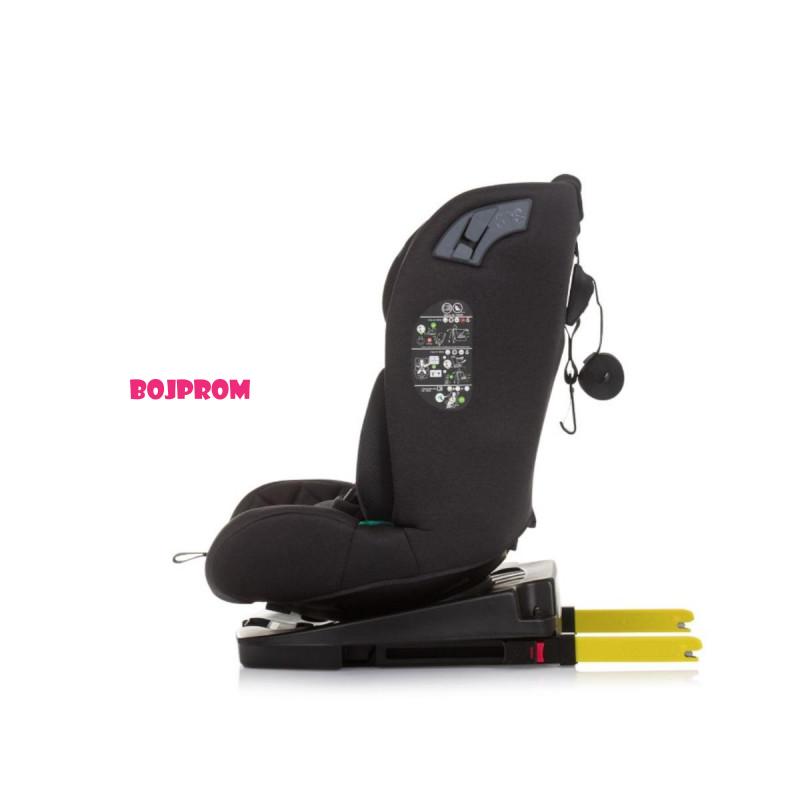 CHIPOLINO AUTOSJEDALICA X FACTOR I-SIZE 40-150CM ISOFIX 360 OBSIDIAN STKXF0241OB 