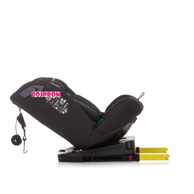 CHIPOLINO AUTOSJEDALICA X FACTOR I-SIZE 40-150CM ISOFIX 360 OBSIDIAN STKXF0241OB 