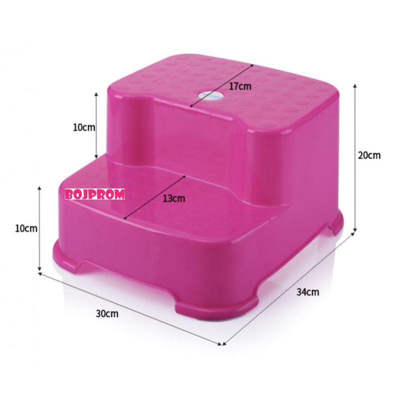 CHIPOLINO PLATFORMA I STEPENICA BABYUP PINK PZSBU0202PI 
