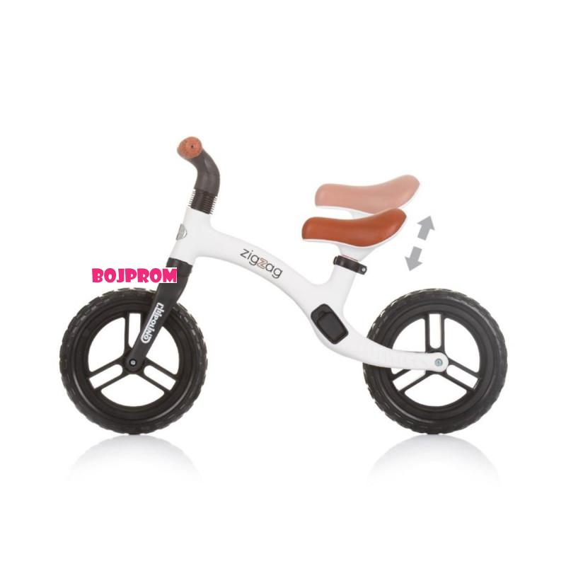 CHIPOLINO BALANS BICIKL ZIG ZAG BLACK/WHITE DIKZZ02402BW 
