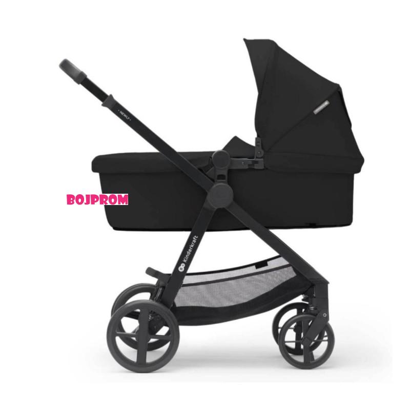 KINDERKRAFT KOLICA 3U1 NEWLY MINK PRO CLASSIC BLACK 43205 