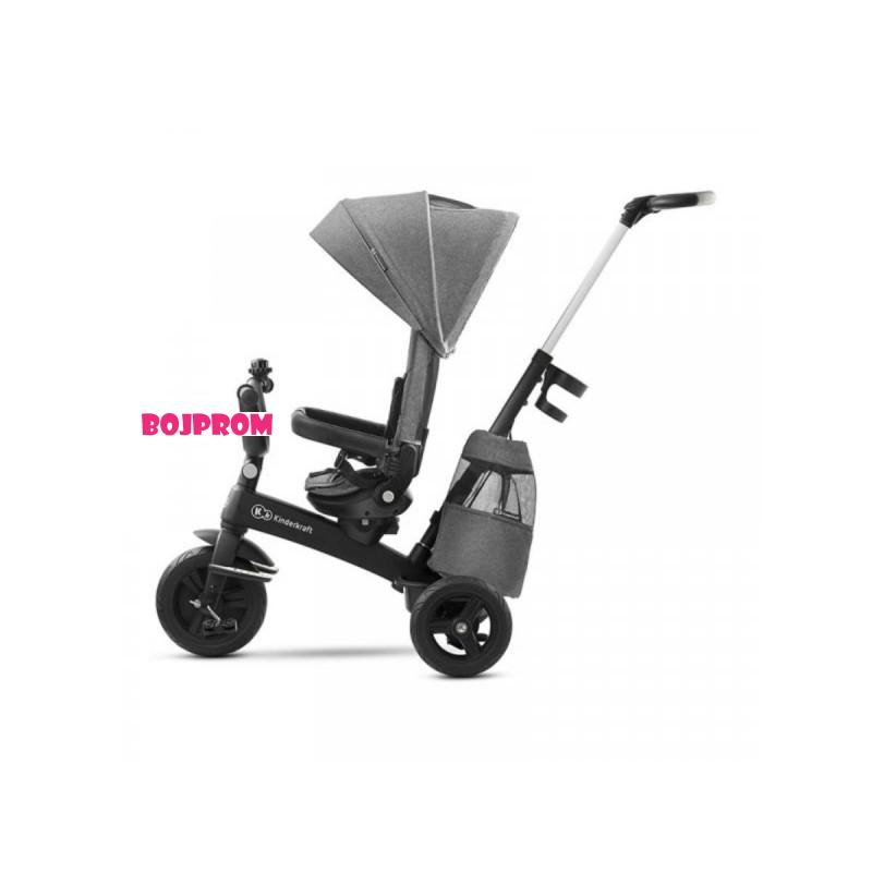 KINDERKRAFT TRICIKL EASYTWIST GREY 31778 
