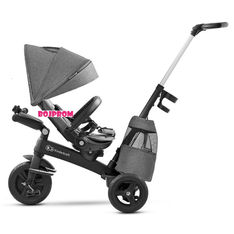 KINDERKRAFT TRICIKL EASYTWIST GREY 31778 
