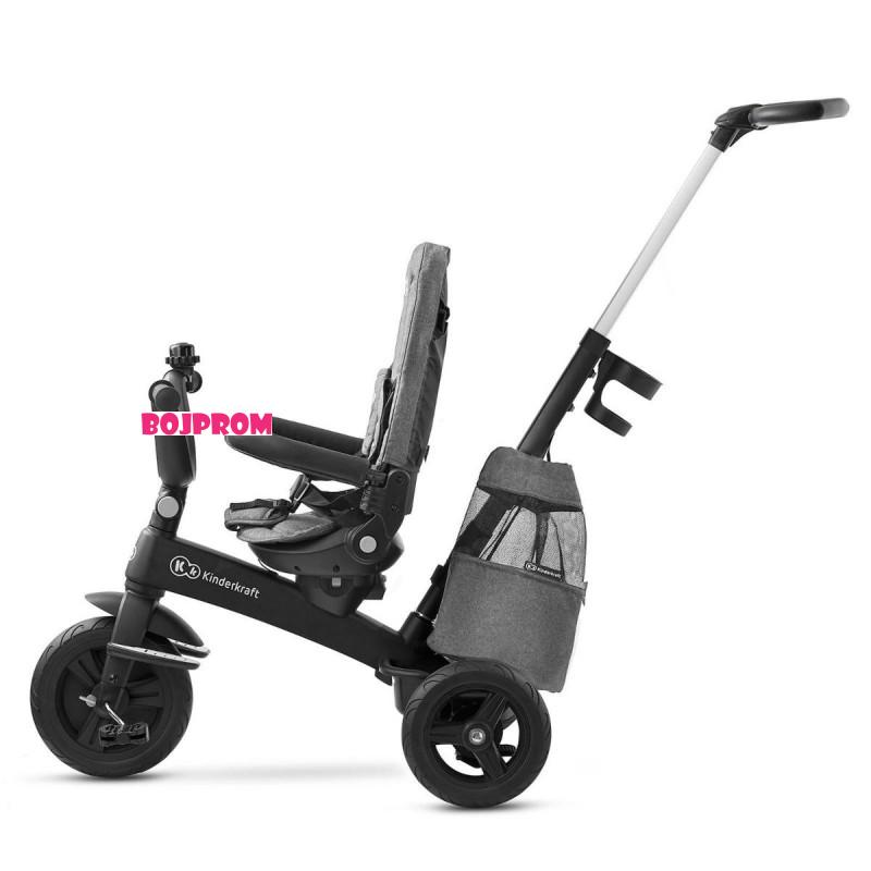 KINDERKRAFT TRICIKL EASYTWIST GREY 31778 