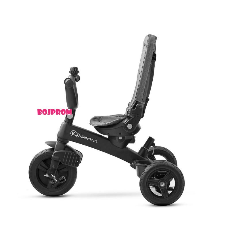 KINDERKRAFT TRICIKL EASYTWIST GREY 31778 