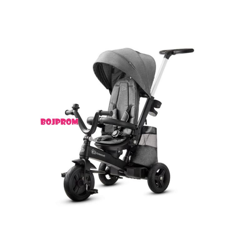 KINDERKRAFT TRICIKL EASYTWIST GREY 31778 