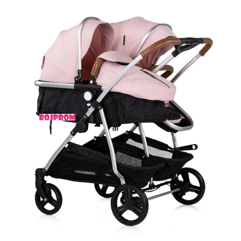 CHIPOLINO KOLICA DUO SMART PINK MARSHMELLOW KBDS02506PM 