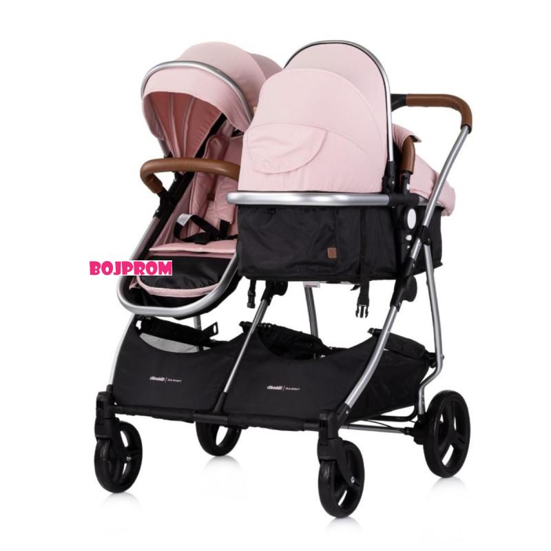 CHIPOLINO KOLICA DUO SMART PINK MARSHMELLOW KBDS02506PM 