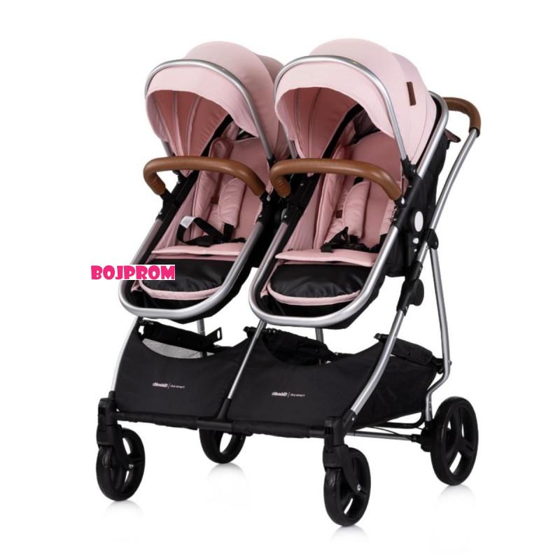 CHIPOLINO KOLICA DUO SMART PINK MARSHMELLOW KBDS02506PM 
