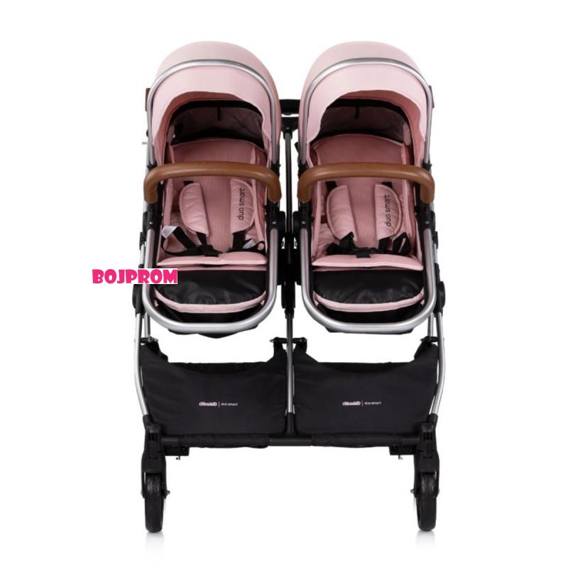 CHIPOLINO KOLICA DUO SMART PINK MARSHMELLOW KBDS02506PM 