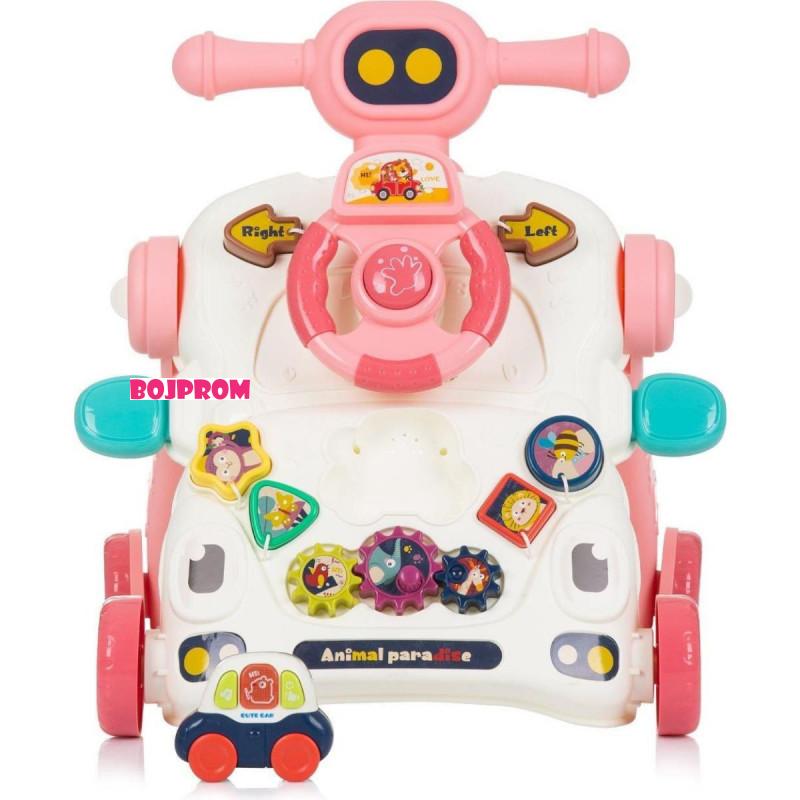 CHIPOLINO GURALICA ZA PROHODAVANJE CAR PINK MIKCAR0243PI 
