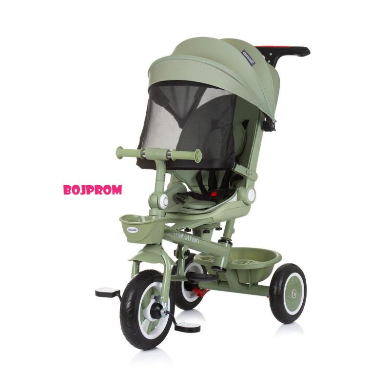 CHIPOLINO TRICIKL MARATHON PASTEL GREEN TRKMRT02406PG 