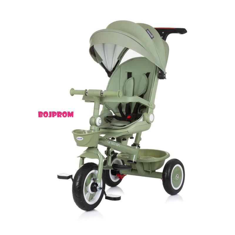 CHIPOLINO TRICIKL MARATHON PASTEL GREEN TRKMRT02406PG 