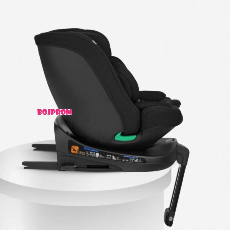 KIKKA BOO AUTOSJEDALICA I-SECURE I-SIZE BLACK 31002100073 