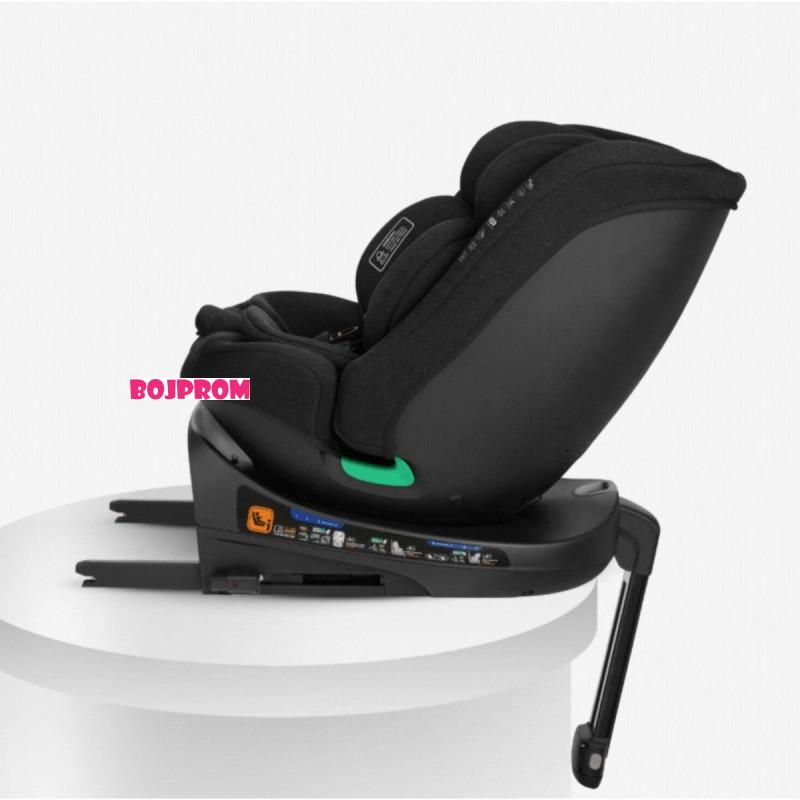 KIKKA BOO AUTOSJEDALICA I-SECURE I-SIZE BLACK 31002100073 